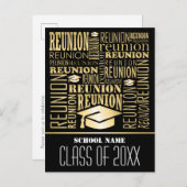 Invitation à la réunion scolaire (Devant / Derrière)