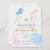 Invitation à la révélation de genre (Devant)