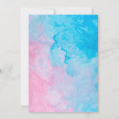 Invitation à la révélation de genre (Dos)