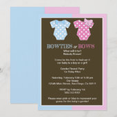 Invitation à la révélation de genre de Bowties ou (Devant / Derrière)