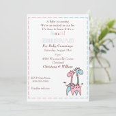 Invitation à la révélation de genre de Girafe (Debout devant)