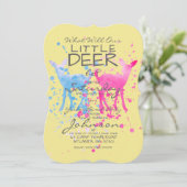 Invitation à la révélation de genre de Little Deer (Debout devant)