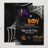 Invitation à la révélation de genre éffrayante (Devant / Derrière)