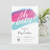 Invitation à la révélation de genre moderne (Debout devant)