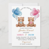 Invitation à la révélation de sexe de l'ours en pe (Devant)