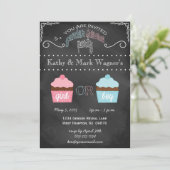 Invitation à la révélation du genre chez les bébés (Debout devant)