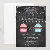 Invitation à la révélation du genre chez les bébés (Devant / Derrière)