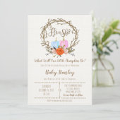 Invitation à la révélation du genre citrouille (Debout devant)