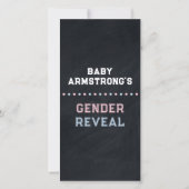 Invitation à la révélation du genre de baseball, b (Dos)