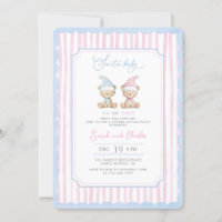 Invitation à la révélation du genre de bébé père N