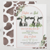 Invitation à la révélation du genre de la ferme de (Devant / Derrière)