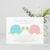 Invitation à la révélation du genre de tortue (Debout devant)