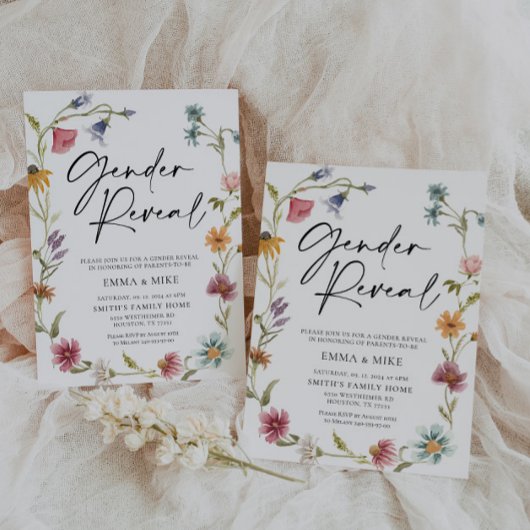 Invitation à la révélation du genre fleur sauvage