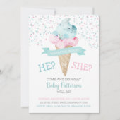 Invitation à la révélation du genre Glace Cream Pa (Devant)