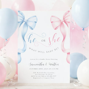 Invitation à la révélation du sexe avec des nœuds 