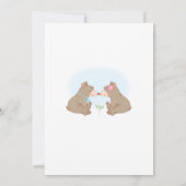 Invitation à la révélation du sexe avec ours et ba (Dos)