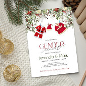 Invitation à la révélation du sexe de Bébé Santa