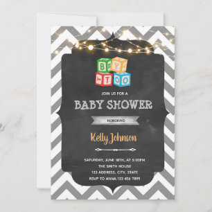 Invitation à la révélation du sexe du bébé pour un