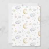 Invitation à la révélation du sexe du bébé Shower  (Dos)