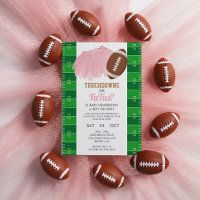 Invitation à la révélation du sexe Touchdowns ou T