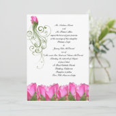 Invitation à la rose rose (Debout devant)