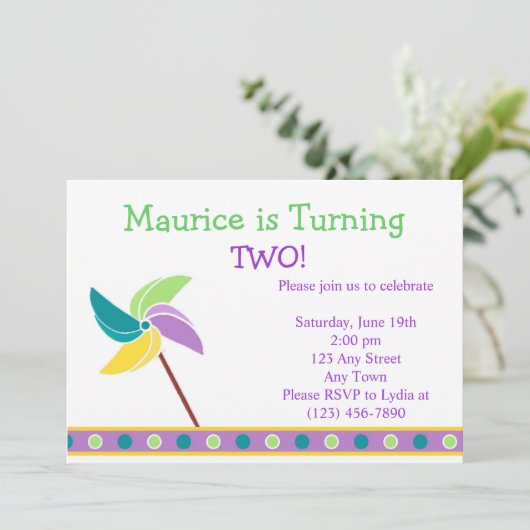 Invitation à la roue bleue (Debout devant)