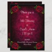 Invitation à la Saint Valentin (Devant / Derrière)