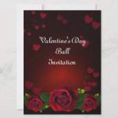 Invitation à la Saint Valentin (Dos)
