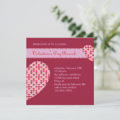 Invitation à la Saint Valentin (Debout devant)