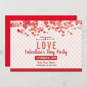 Invitation à la Saint Valentin (Devant / Derrière)