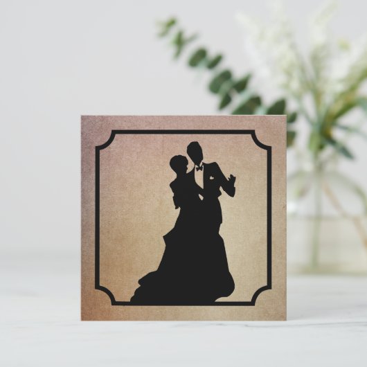 Invitation à la Saint-Valentin de la Cravate noire (Debout devant)