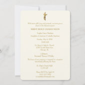 Invitation à la Sainte Communion Calice de l'Eucha (Dos)