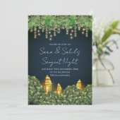 Invitation à la Sangeet de mariage et invitations  (Debout devant)