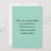 Invitation À la santé de l'amour (Dos)