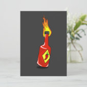 Invitation à la sauce chaude de dessin (Debout devant)