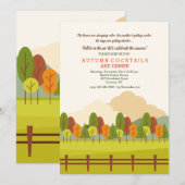 Invitation à la Scène d'Automne (Devant / Derrière)