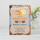 Invitation à la soirée à thème de la crevette (Debout devant)