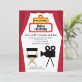 Invitation à la soirée Anniversaire de enfant de c (Debout devant)