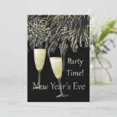 Invitation à la soirée Champagne du Nouvel An (Debout devant)