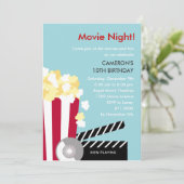 Invitation à la soirée cinéma (Debout devant)