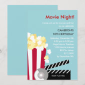 Invitation à la soirée cinéma (Devant / Derrière)