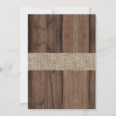 Invitation à la soirée cocktail (Dos)