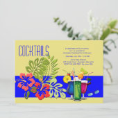 Invitation à la soirée Cocktail d'été (Debout devant)