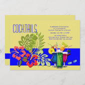 Invitation à la soirée Cocktail d'été (Devant / Derrière)