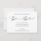 Invitation à la soirée Cocktail d'Halloween (Devant)