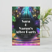 Invitation à la soirée cocktail digitale indienne (Debout devant)