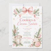 Invitation à la Soirée Cookies & Cocoa (Devant)