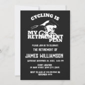 Invitation à la soirée d'adieu à la retraite d'un (Devant)