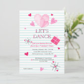 Invitation à la soirée dansante de la Saint-Valent (Debout devant)