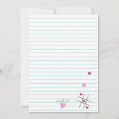 Invitation à la soirée dansante de la Saint-Valent (Dos)